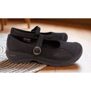 Keen Presidio Women's Mary Jane Shoes Size 7 Black Preppy Whimsigoth Workwear